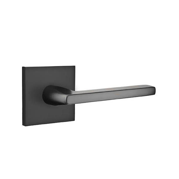 Emtek Davos Handleset with Single Cylinder Deadbolt and Door and